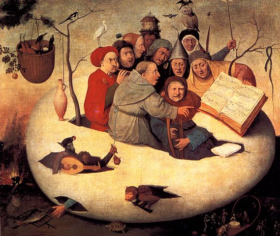Hieronymus Bosch, Concert in the Egg, 1561