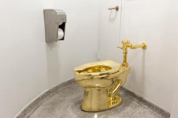 Maurizio Cattelan, America, 2016.