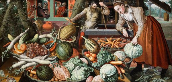 Pieter Aertsen, Market Scene, 1569