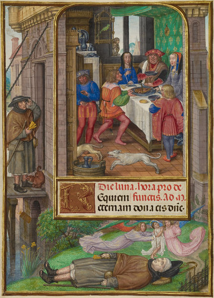 Master of James IV of Scotland, The Feast of Dives, about 1510 – 1520 (Collection: The J. Paul Getty Museum)