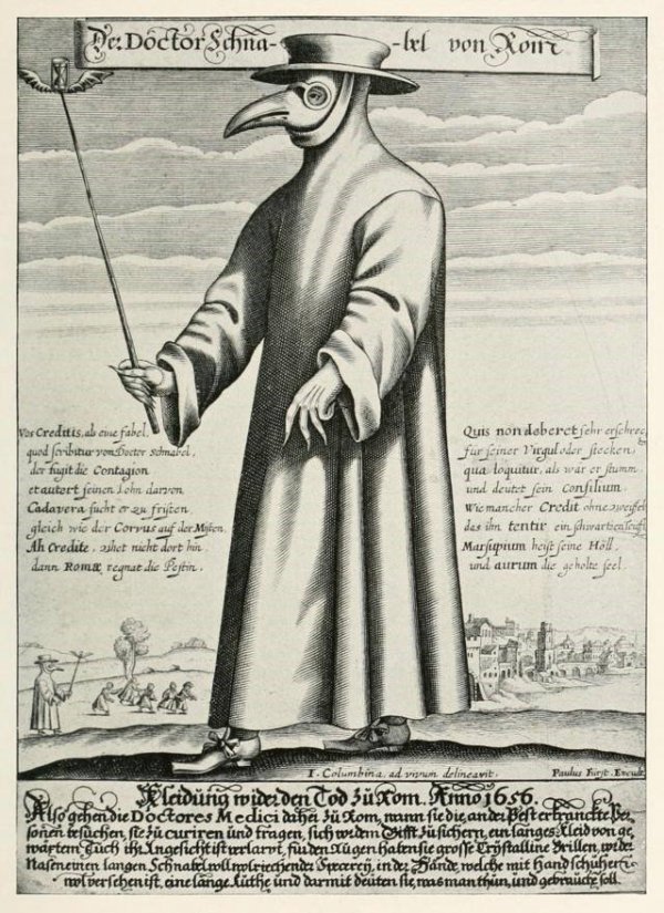 Paulus Furst of Nuremberg, Doctor Schnabel von Rom, 1656, British Museum, London.