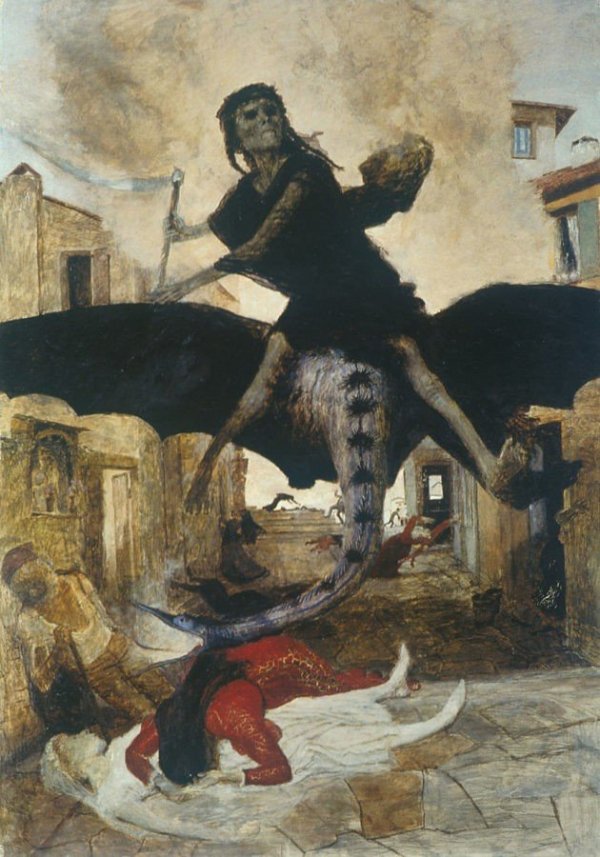 Arnold Böcklin, Plague, 1898, Kunstmuseum Basel.