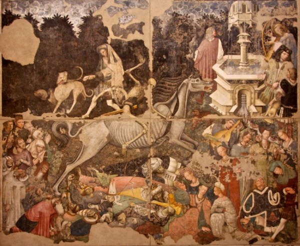 Triumph of Death Wall Painting, ca. 1448, Palazzo Abatellis.