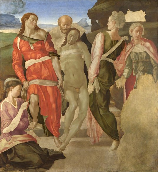 Michelangelo, The Entombment
